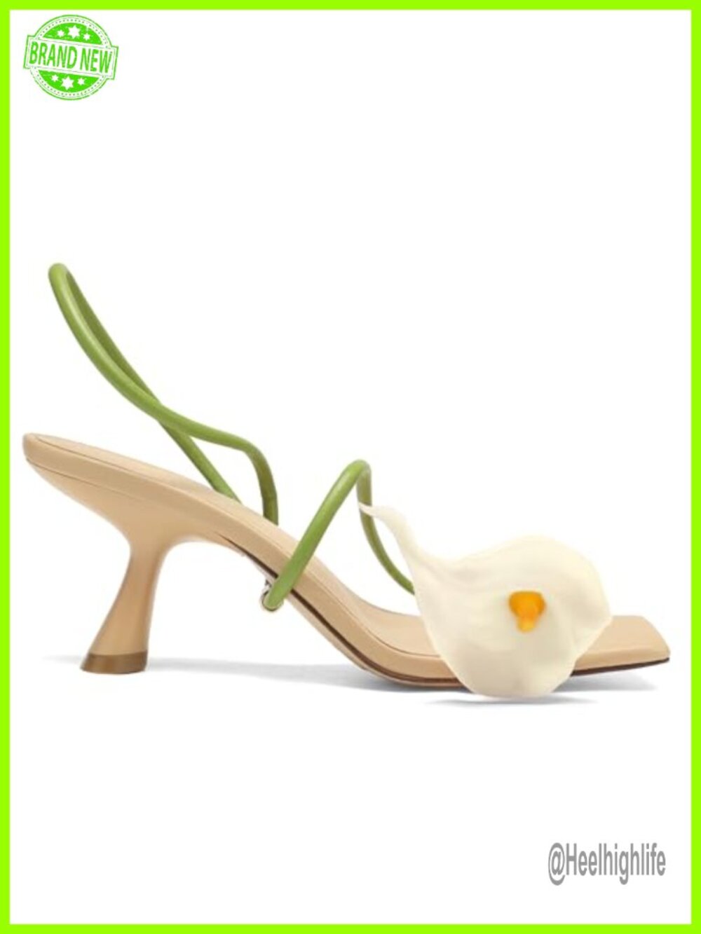 Womens Flower Kitten Heels Strappy Sandals Square Toe Ankle Strap Wedding PU